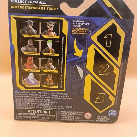 DC Comics Batman Action Figure - Black and Yellow - Picture 7 of 7